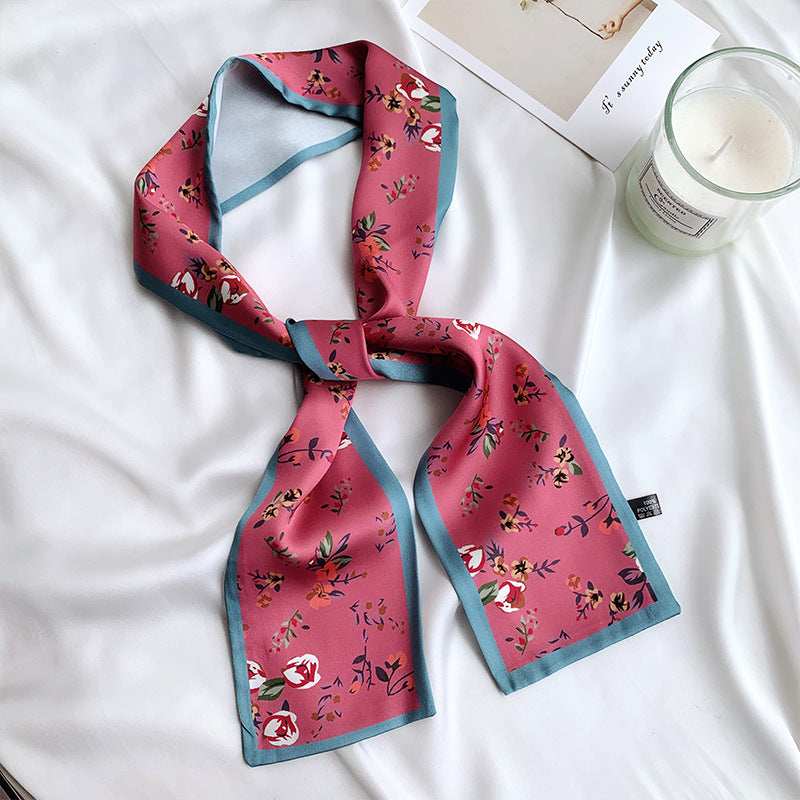 New Korean Style Creative Silk Scarf for Women