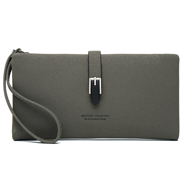 Long Simple Clutch Wallet for Women