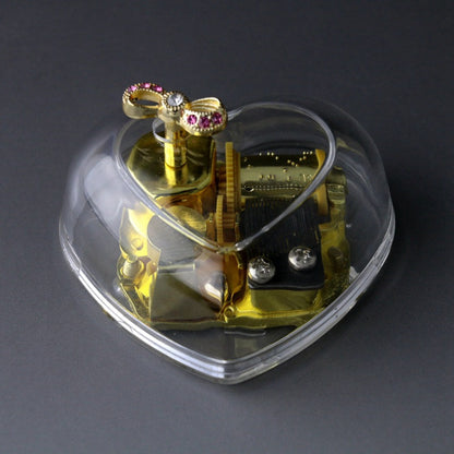 Mini Music Box with Bowknot Design