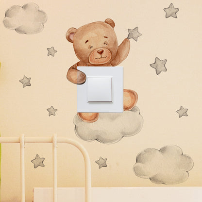 Whimsy Bear Starlight Switch Decal