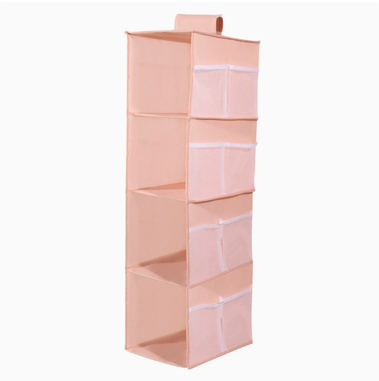 Multi-Layer Fabric Hanging Closet Organizer (1pc)