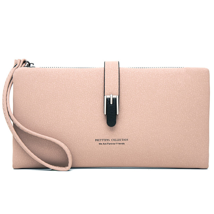 Long Simple Clutch Wallet for Women