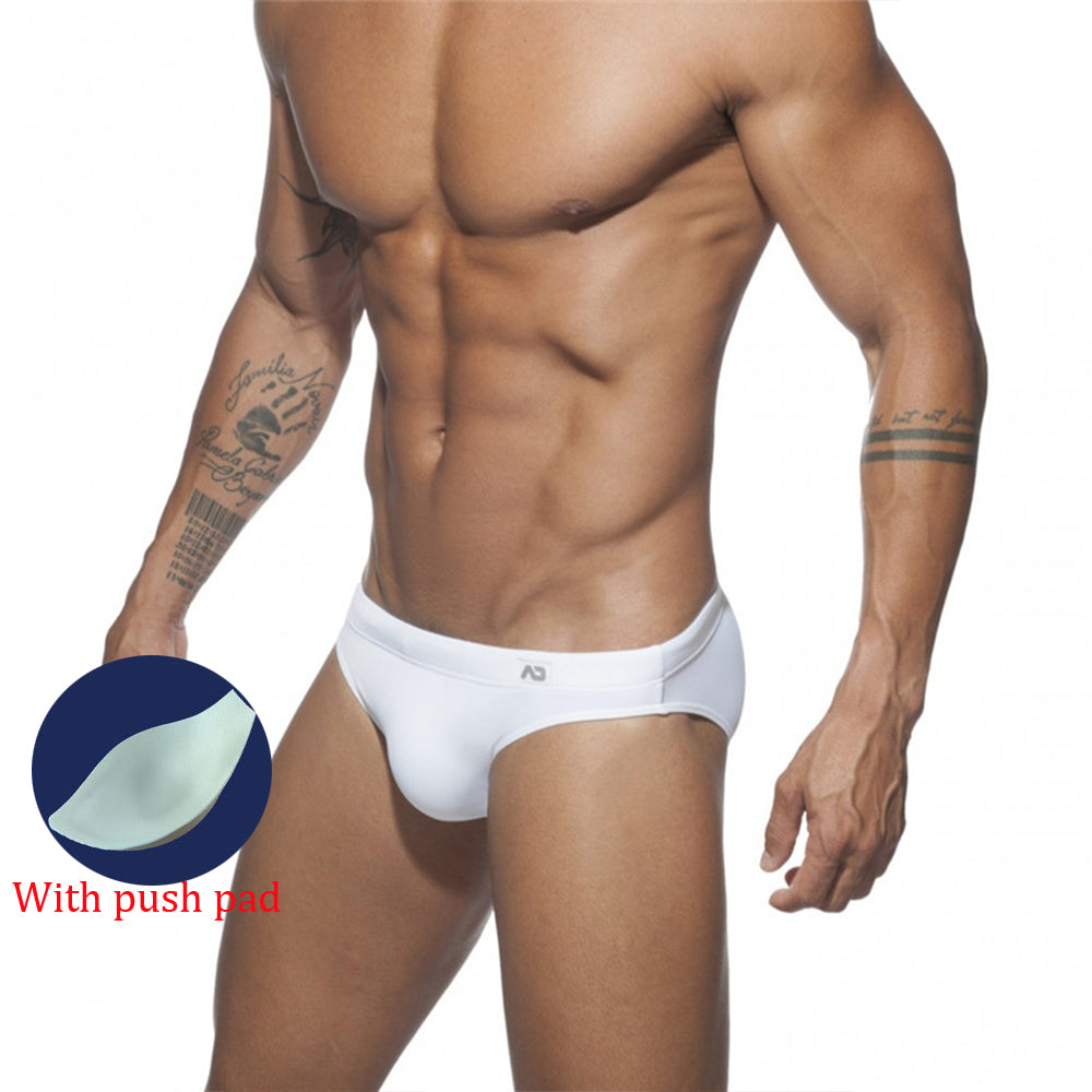 Men's Speedo Low Waist Bikini Swimwear Quick Dry