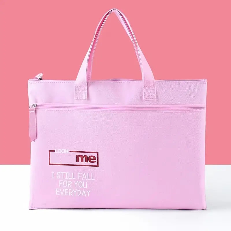 Portable Information File Bag - 1pc in 4 Colors