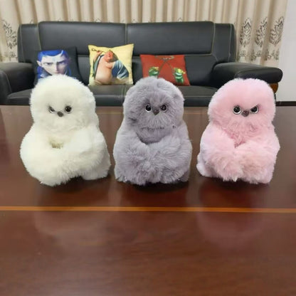 Electric Owl Mirumi Toy with Head Turn & Voice Mimic
