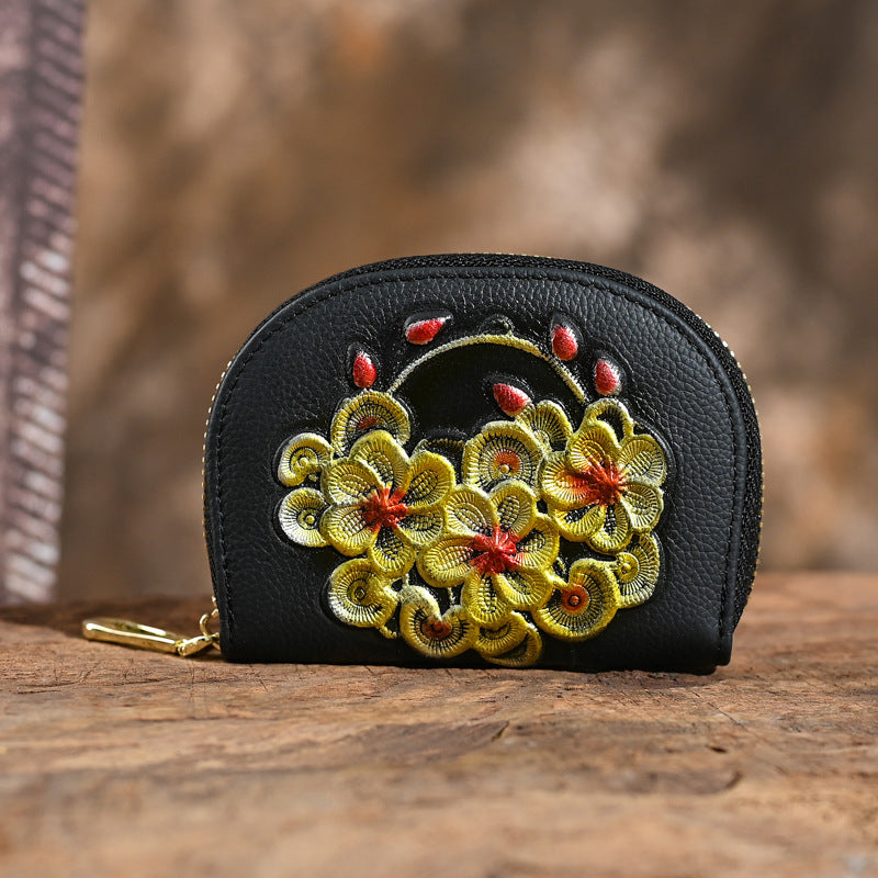 2023 Vintage Leather Clutch Wallet for Women