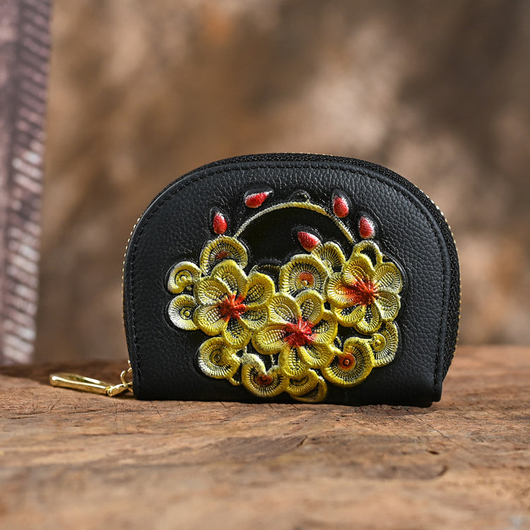 2023 Vintage Leather Clutch Wallet for Women