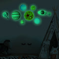 Glow-in-the-Dark Planet Wall Stickers for Kids' Room