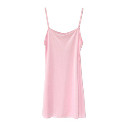 Thin Shoulder Strap Spring & Summer Dress Slip Petticoat