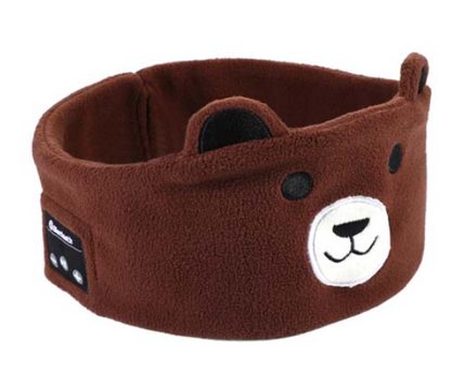 Bluetooth Headphones Animal Sleep Mask for Kids