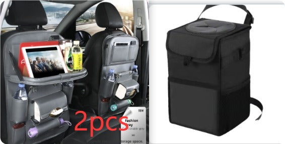 PU Leather Car Seat Back Organizer