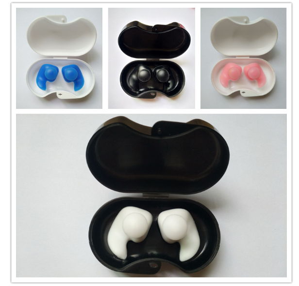 Professional Waterproof Silicone Swimming Earplugs