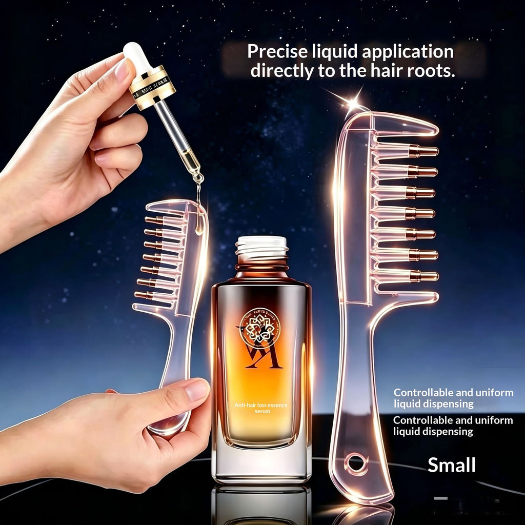 Crystal Liquid Conducting Minoxidine Scalp Comb