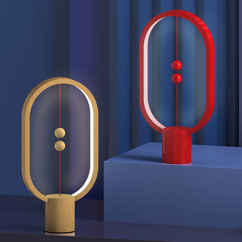HENGPRO Magnetic Levitation Balance Lamp - Creative Night Light
