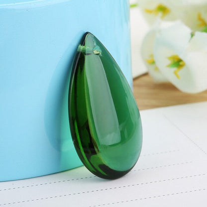 Handmade Crystal Water Drop Pendant Jewelry Beads