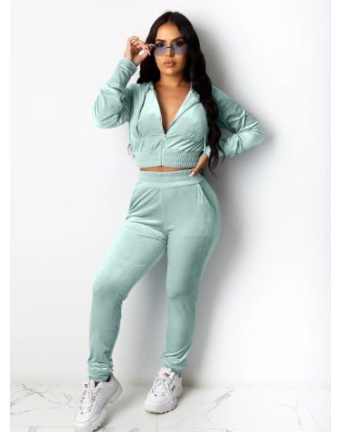 2019 Women's Casual Two-Piece Sportswear Set