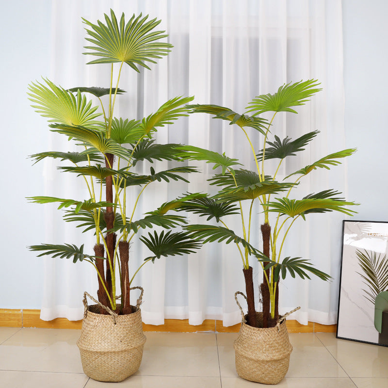 European Style Faux Traveler's Banana Tree Décor