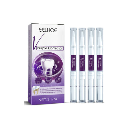 EELHOE V34 Purple Teeth Whitening Pen for Stain Removal