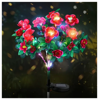 Azalea Flowers LED Garden Lights (One Piece)