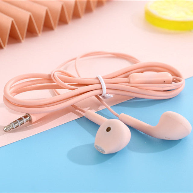 Macaron U19 Wired Earphones with Microphone and Stereo