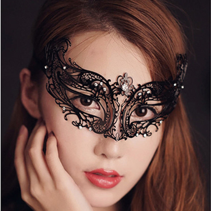 Lace Hollow Eye Mask for Parties and Nightclubs