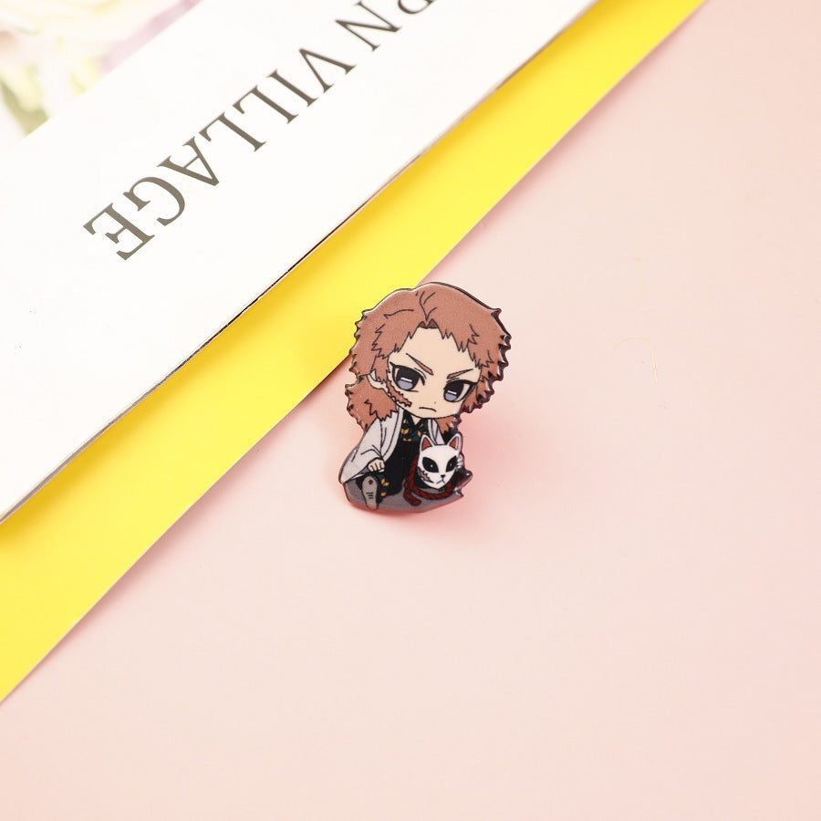 Demon Slayer Acrylic Brooch Badge - New Collection