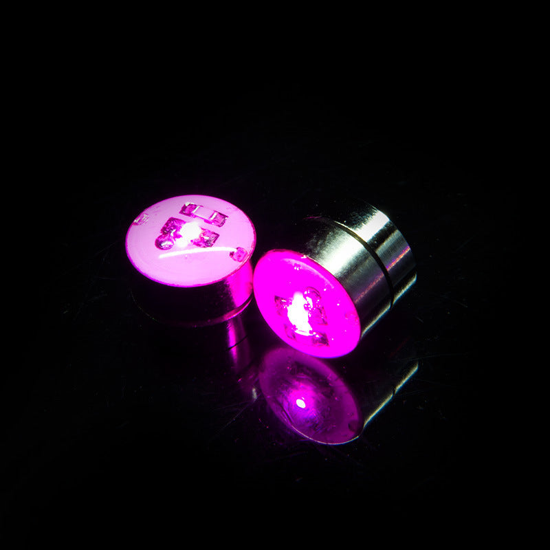 LED Magnetic Ear Studs for Non-Pierced Decoration