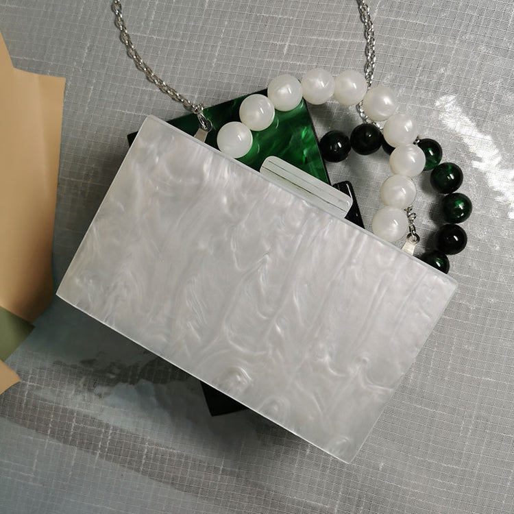 Pearl Clutch Bags for Women - Evening and Wedding Use