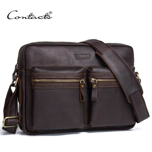 Men's Shoulder Crossbody Briefcase Bag