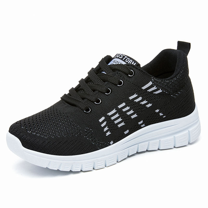 Women's Fashion Sneakers - Breathable Soft-soled Running Shoes