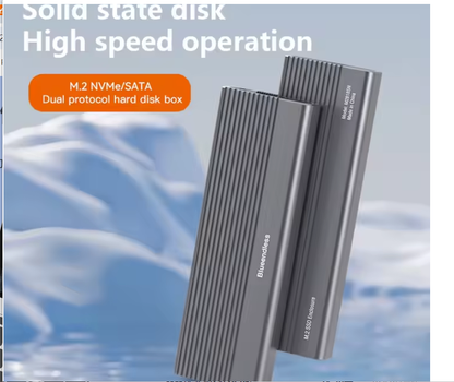 External M2 NVME SSD Enclosure Aluminum Casing 10Gbps