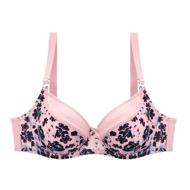Adjustable Lace Breastfeeding Bra in Large Size