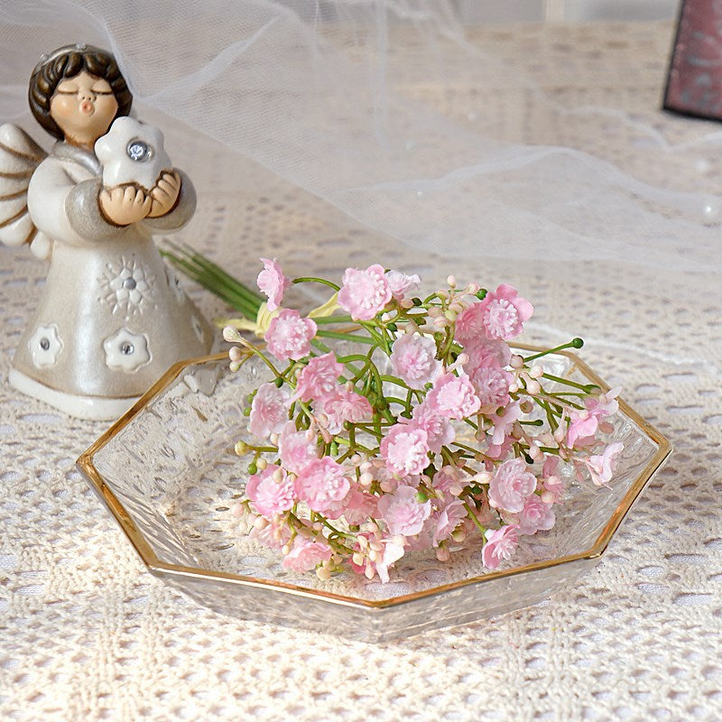 Spring Colorful Fake Flowers with Stars for Home Decor