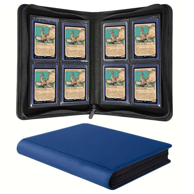 Large Capacity PU Leather Game Card Storage Box