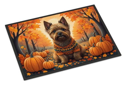 Cairn Terrier Fall Doormat