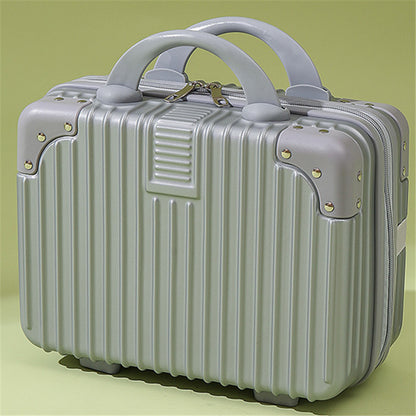 Vintage 14-Inch Mini Makeup Case and Travel Box