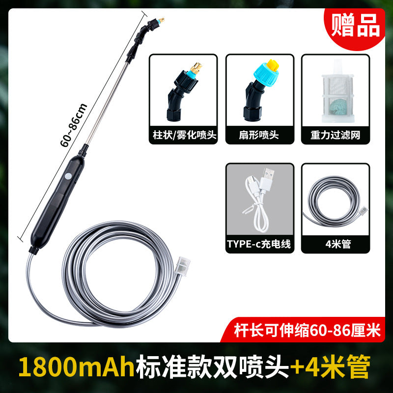 Electric Pressure Sprayer for Gardening and Disinfection