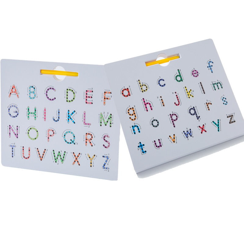 Double-sided Color Alphanumeric Steel Ball Magnetic Drawing Board