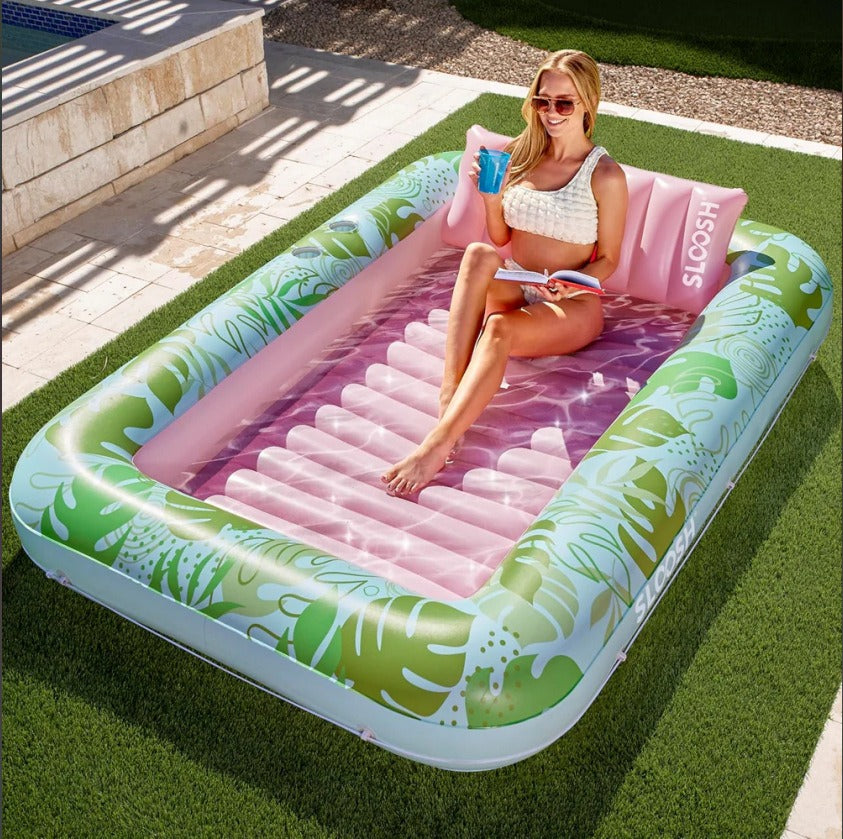 Inflatable Floating Pool Bed