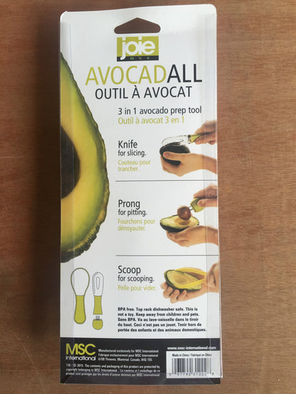 3-in-1 Avocado Slicer and Pitter Tool
