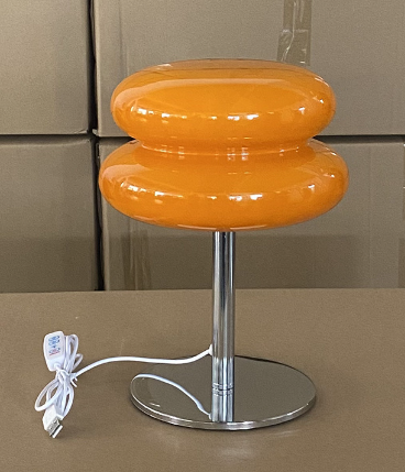 Modern Macaron Glass Table Lamp - Erna (One Set)