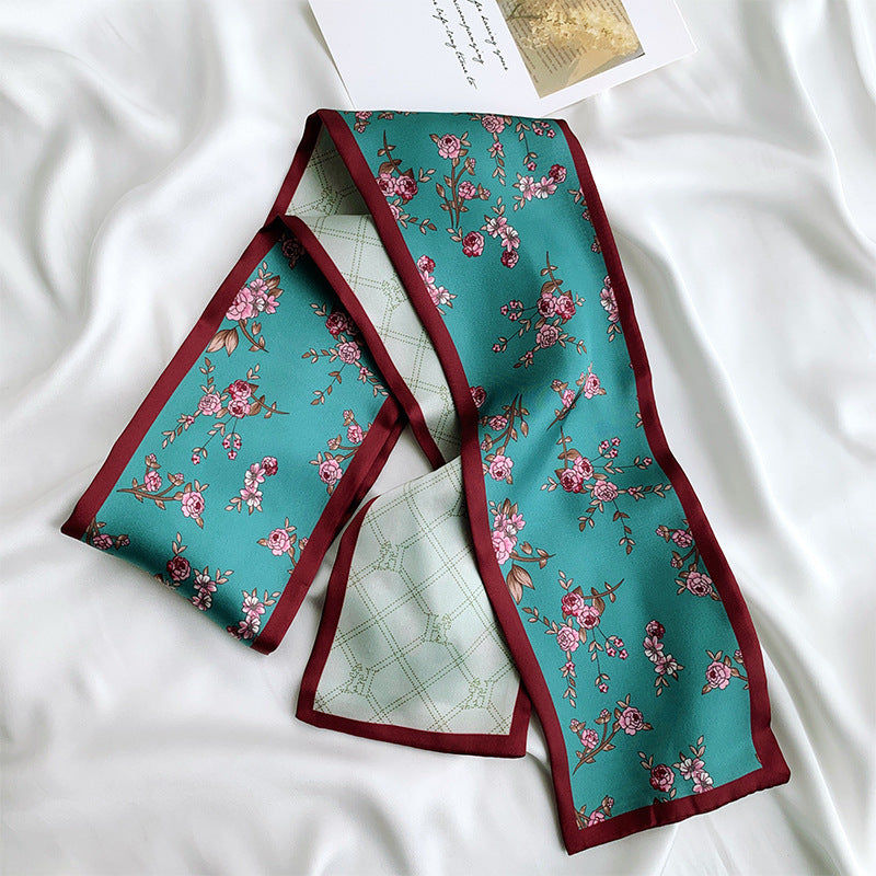 New Korean Style Creative Silk Scarf for Women