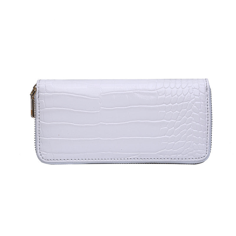 Long Lady Zipper Clutch Wallet for Women
