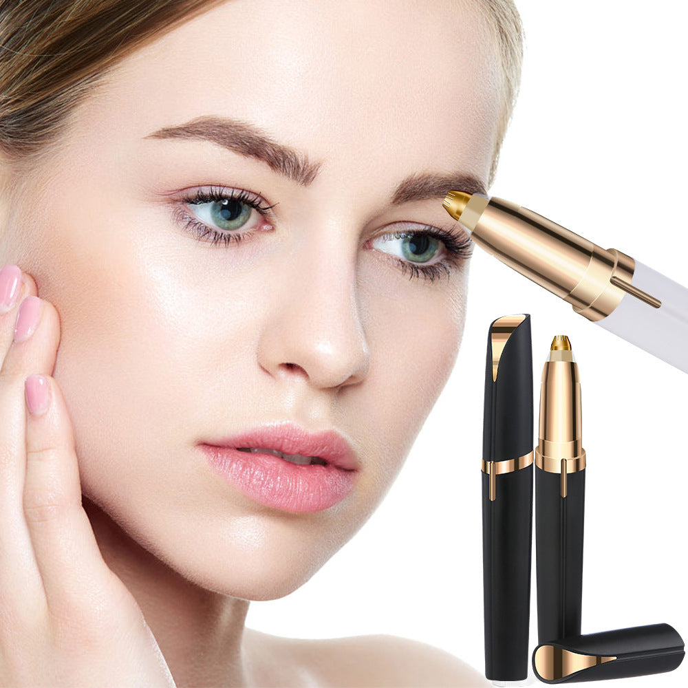 Electric Eyebrow Trimmer and Hair Removal Device