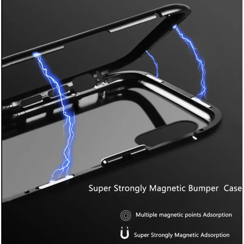 Magnetic Tempered Glass Shell Screen Protector