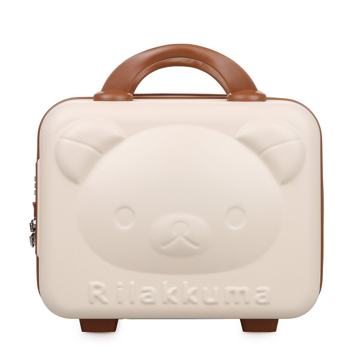 Luxury Cartoon Bear Travel Suitcase for Kids (14-Inch)