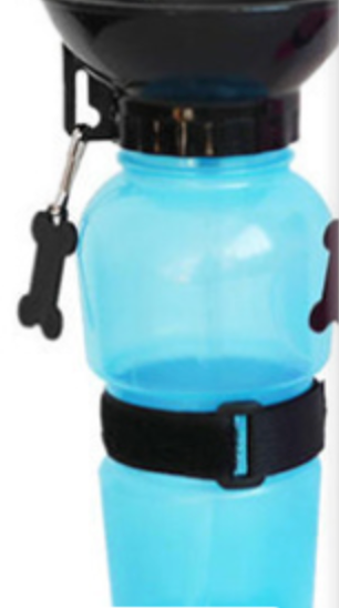 Portable Pet Water Bottle with Press Button Design