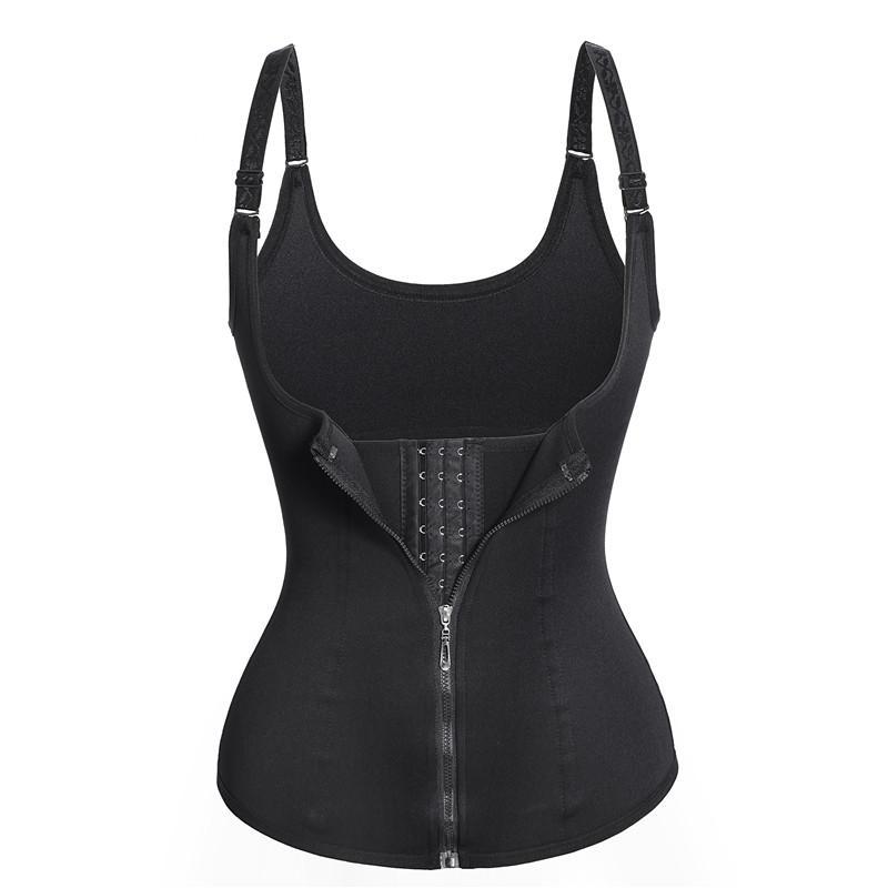 2-in-1 Sports Shapewear with Adjustable Zipper Vest