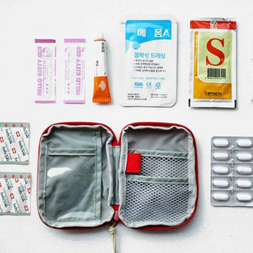 Mini Portable First Aid Kit Medical Storage Bag