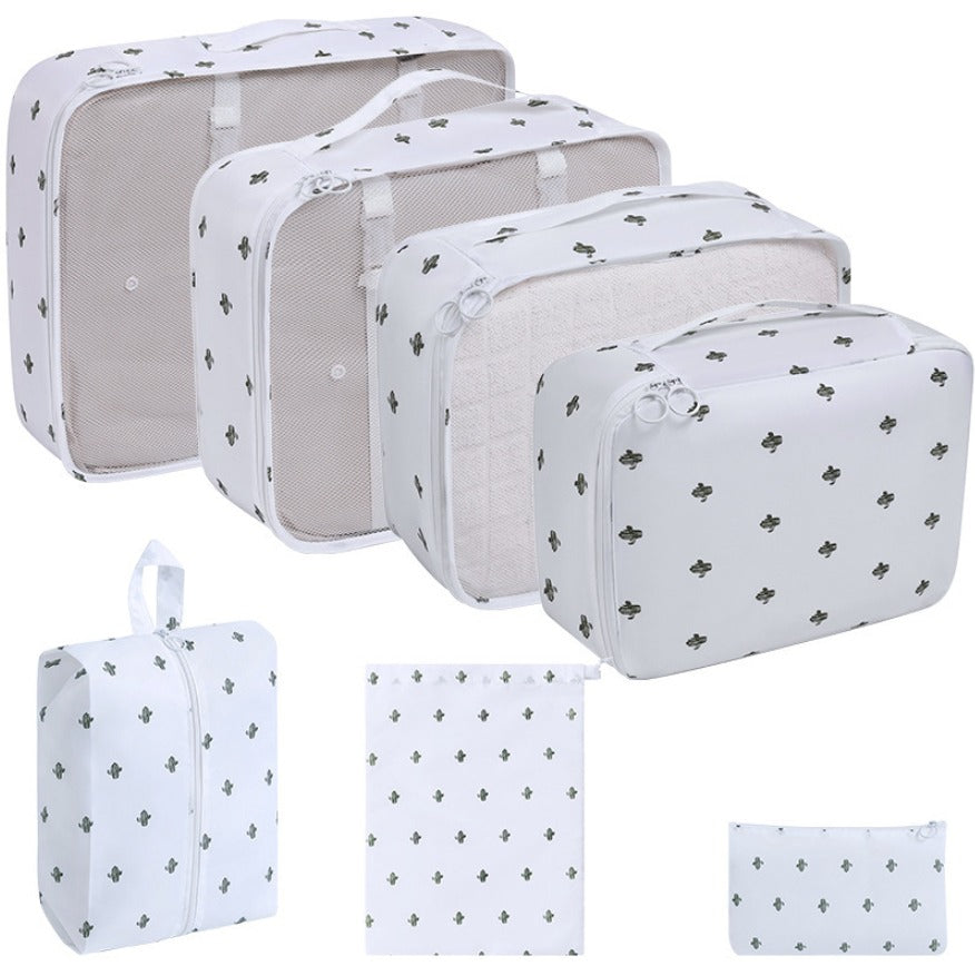 Travel Buggy Bag 7PCs Luggage Storage Set